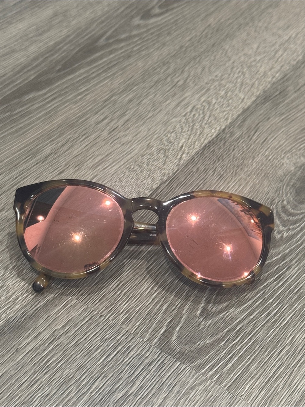 3.1 Phillip Lim Tortoiseshell Sunglasses with Pink Mirrored Lenses